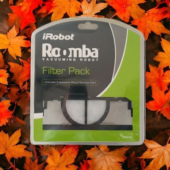 NIP iRobot Roomba Filter Pack 4910 Vacuum Robot 3 Filters Model New Reusable. Co - Picture 14 of 16